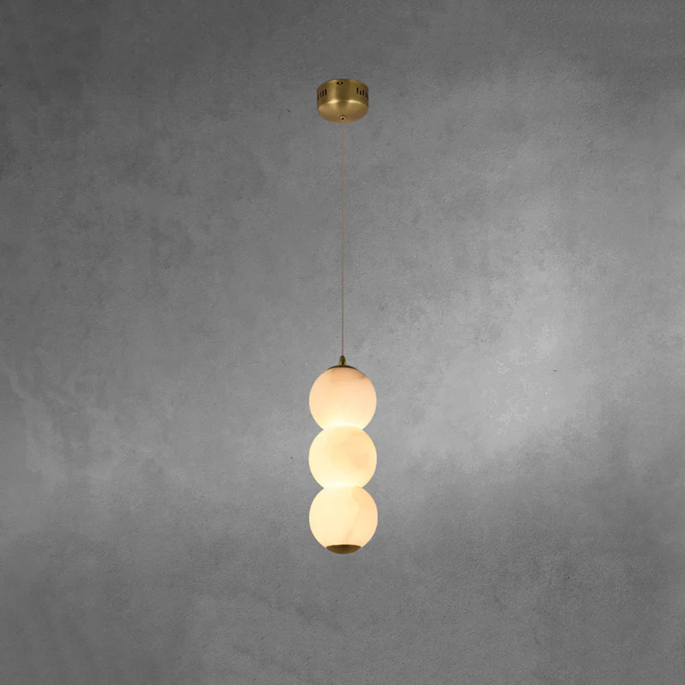 Alabaster Pearl Scandinavian Pendant Light