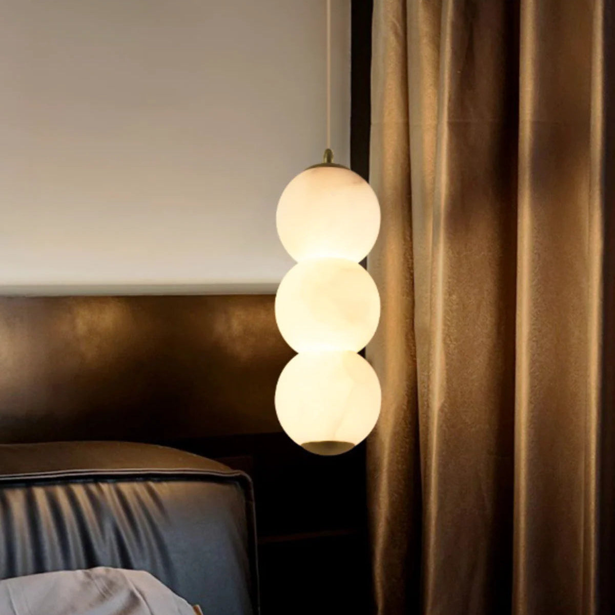 Alabaster Pearl Scandinavian Pendant Light