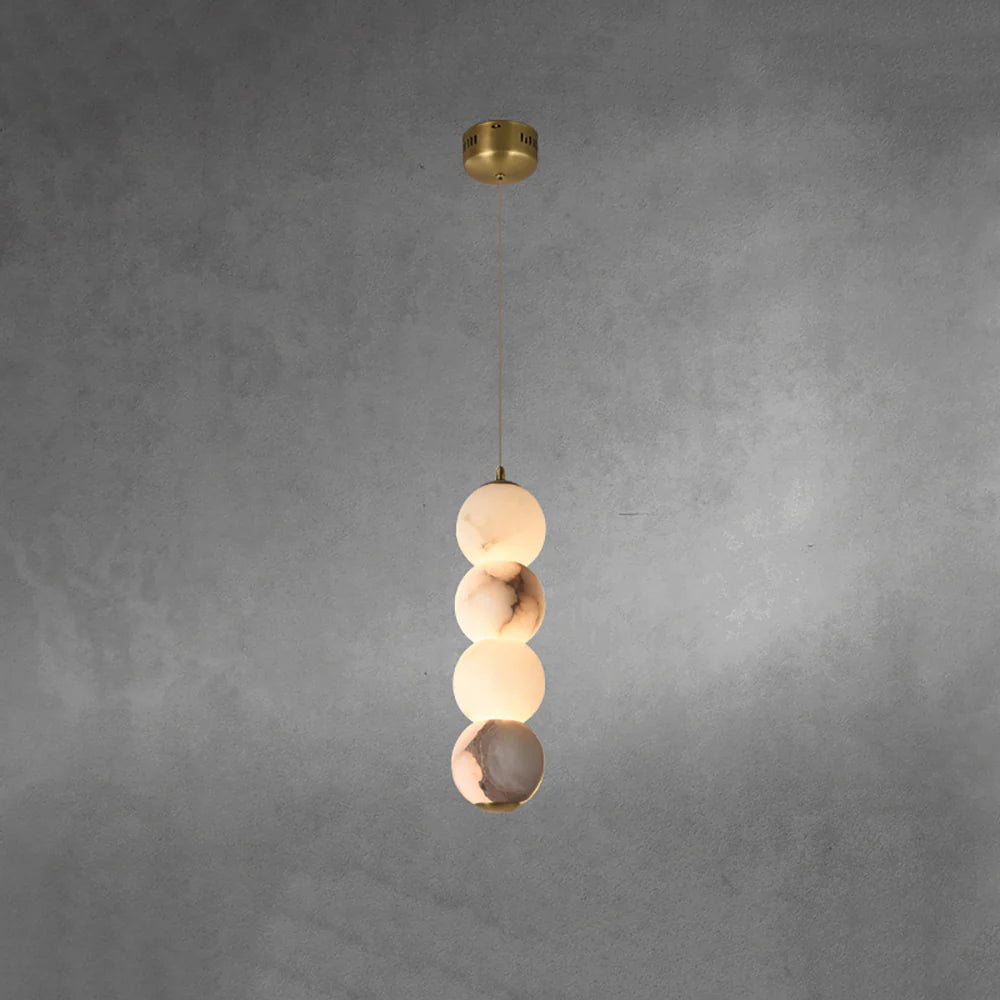 Alabaster Pearl Scandinavian Pendant Light