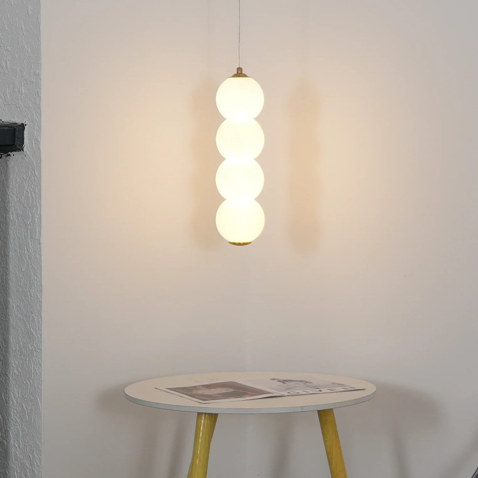 Alabaster Pearl Scandinavian Pendant Light