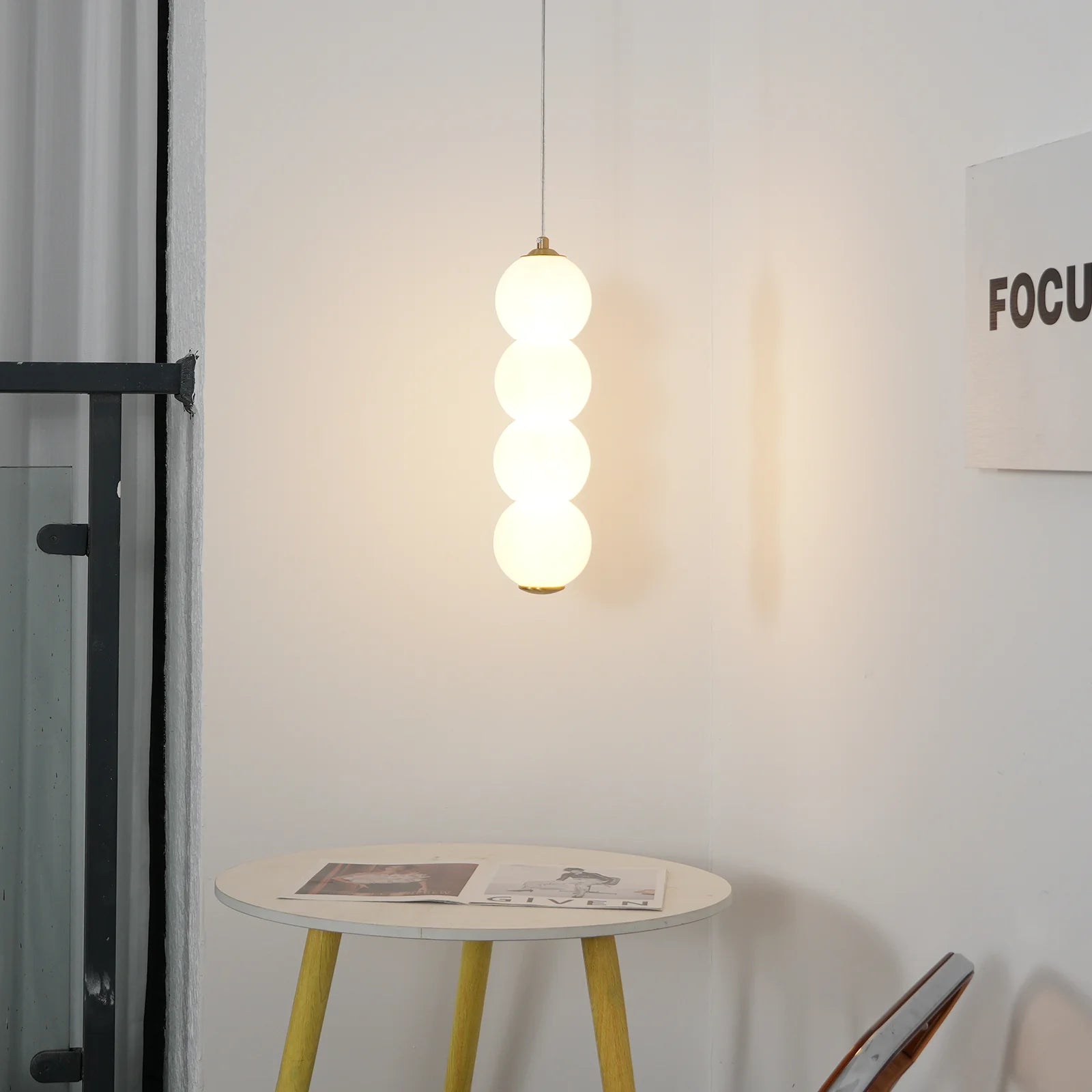 Alabaster Pearl Scandinavian Pendant Light