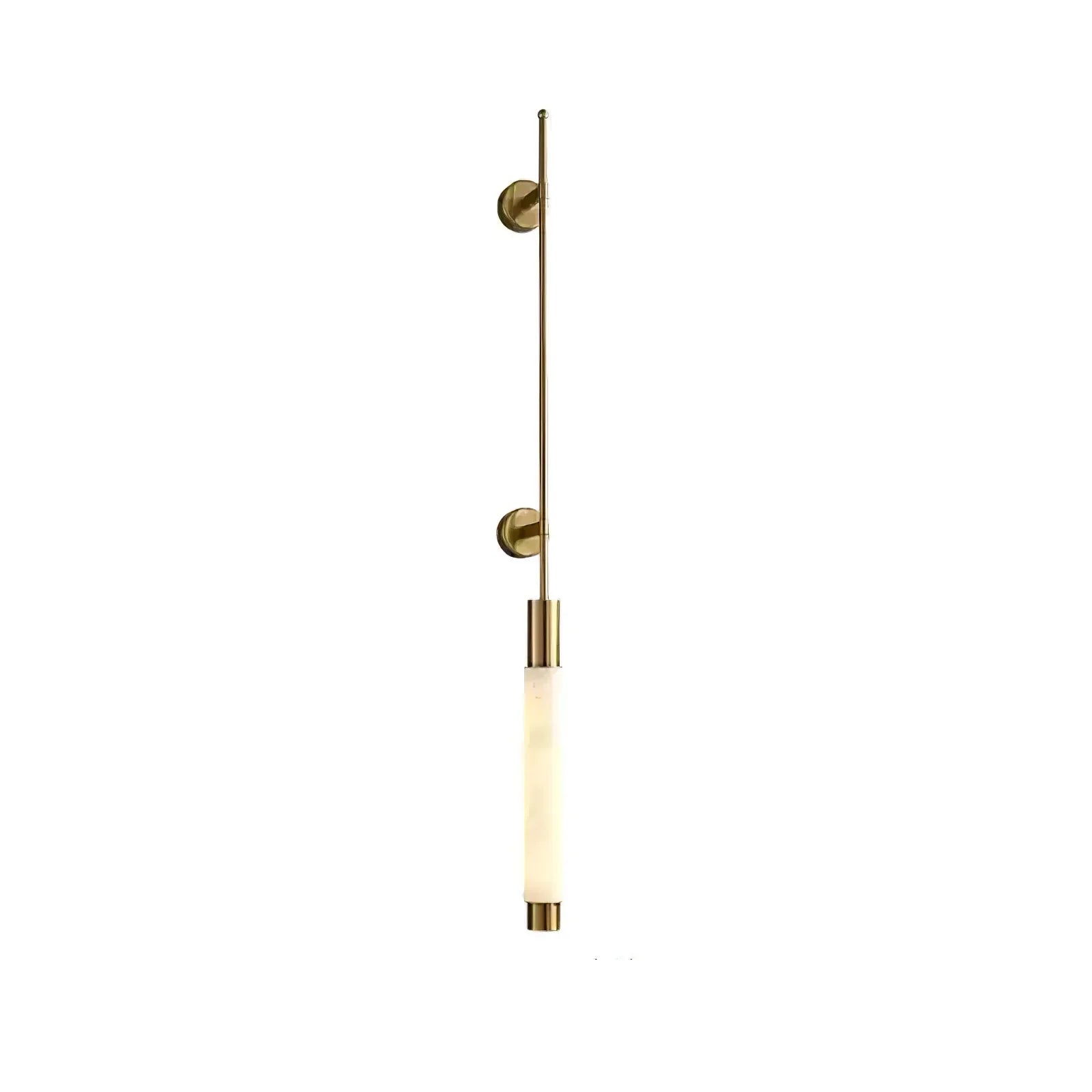 Verita Column Alabaster Minimalist Vertical Wall Lamp
