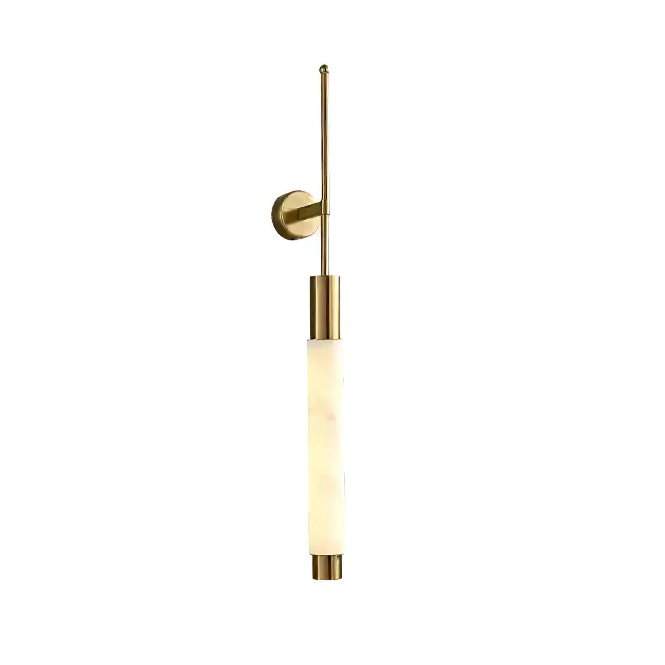 Verita Column Alabaster Minimalist Vertical Wall Lamp
