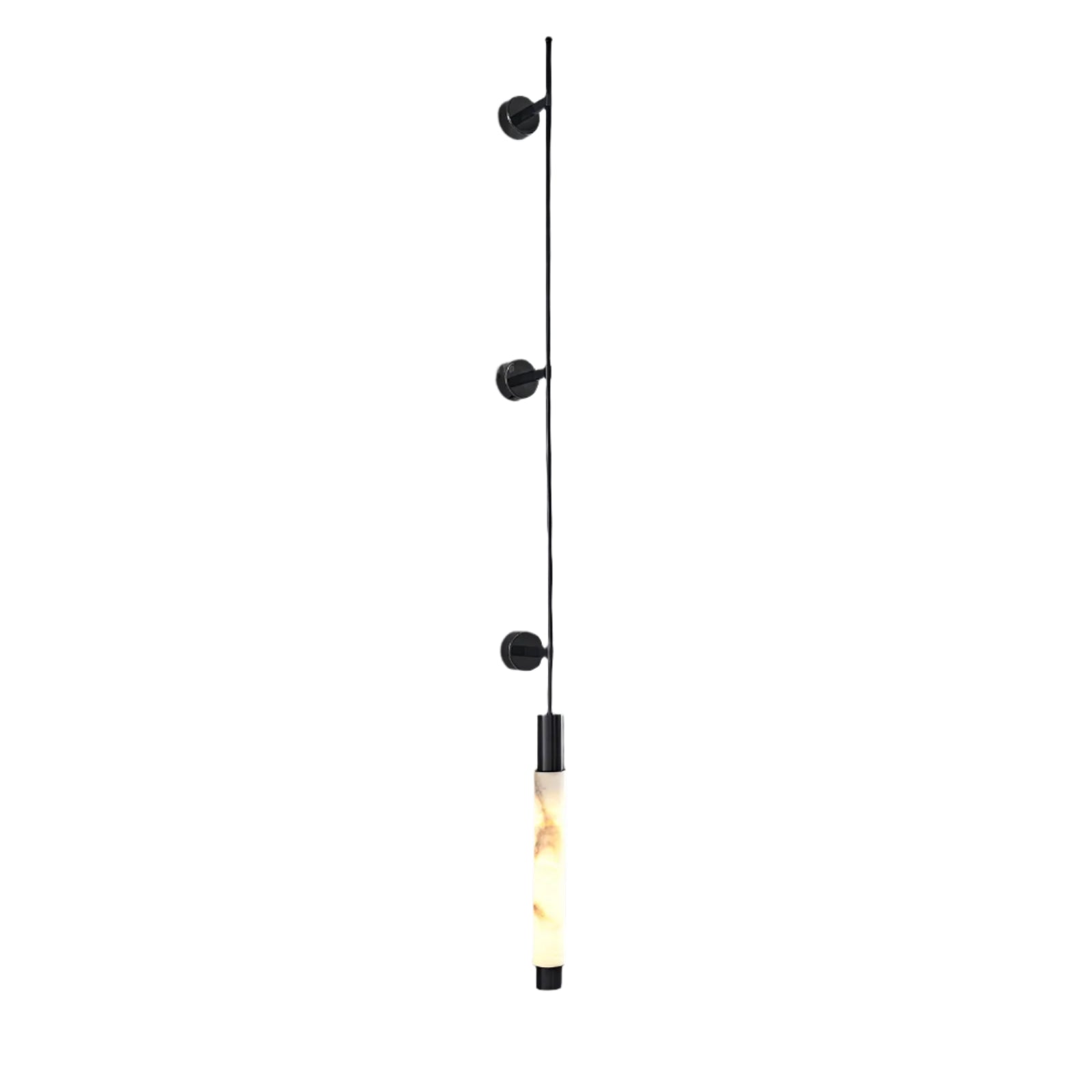 Verita Column Alabaster Minimalist Vertical Wall Lamp