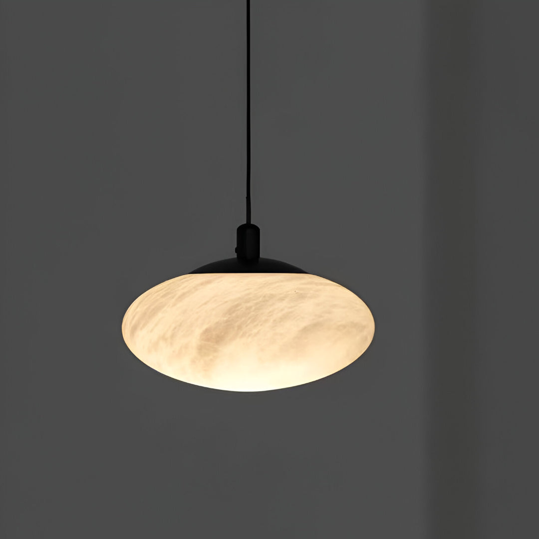 Alabaster Mini Marble Mushroom Pendant Light