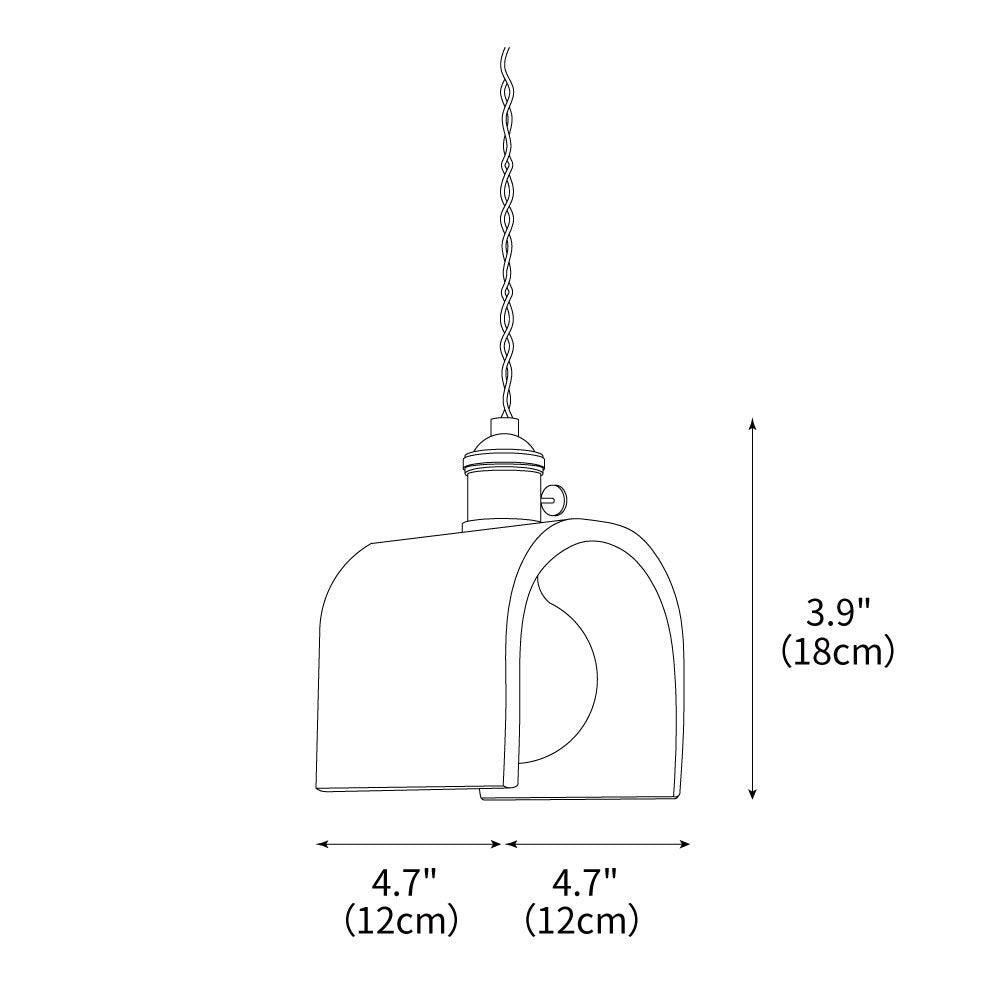 Alagusmo Travertine Pendant Light