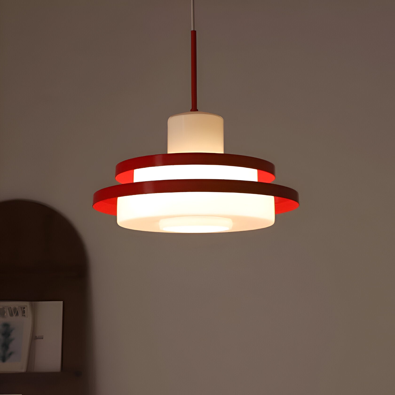 American Retro Metal Bauhaus Pendant Light