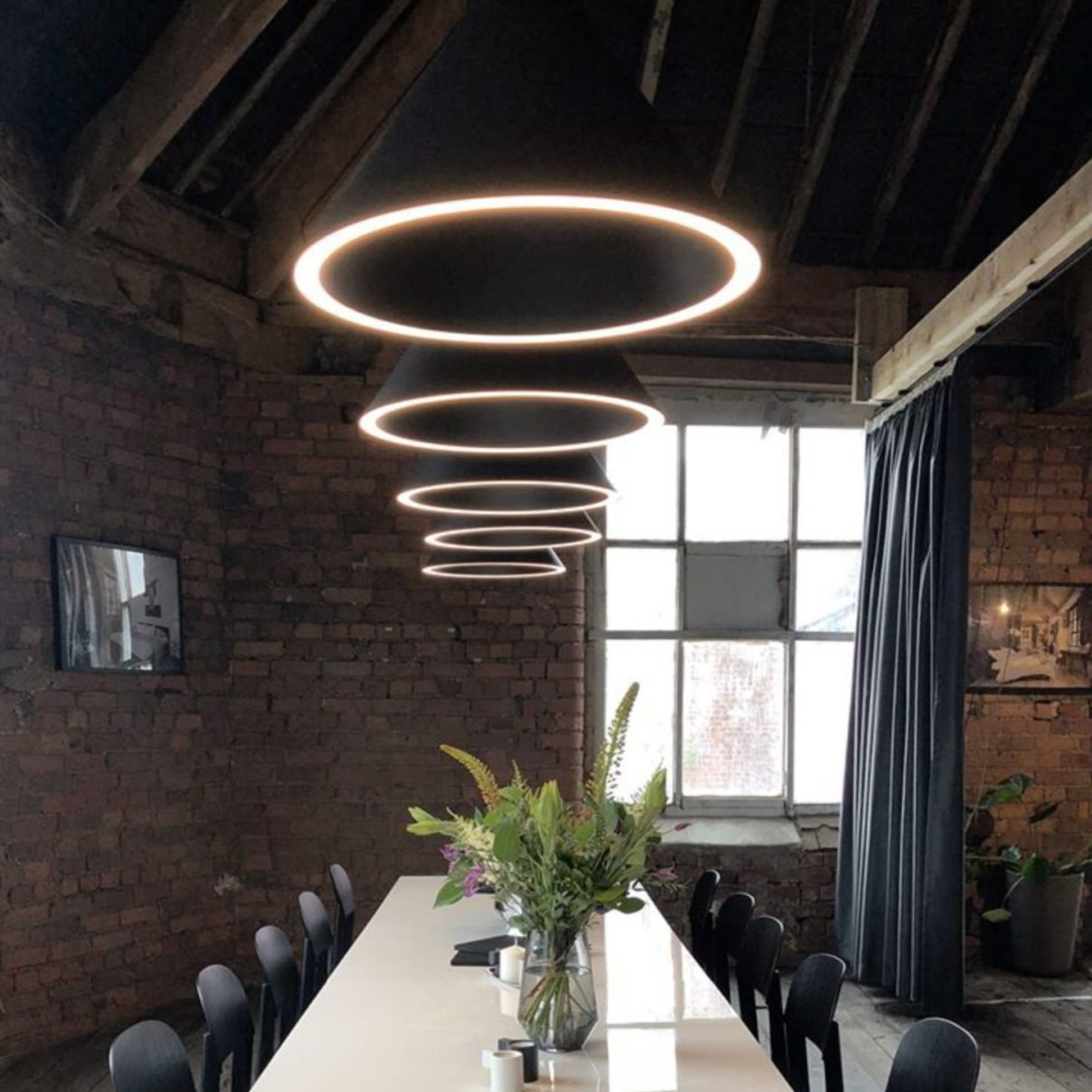 Nordic Aluminum Cone Shape Pendant Light
