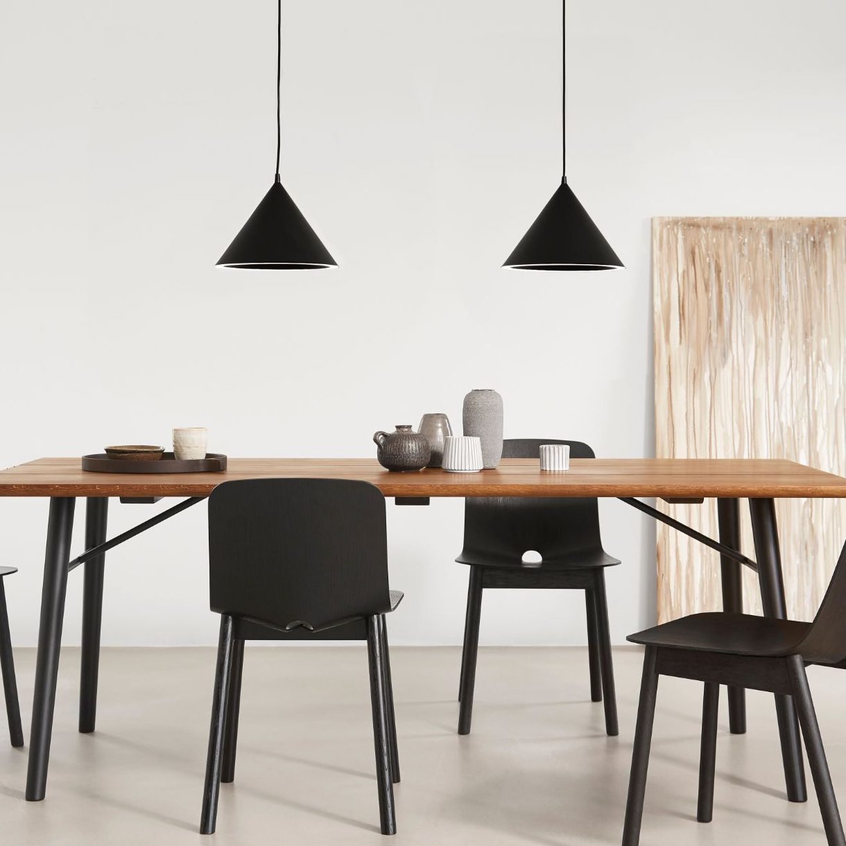 Nordic Aluminum Cone Shape Pendant Light