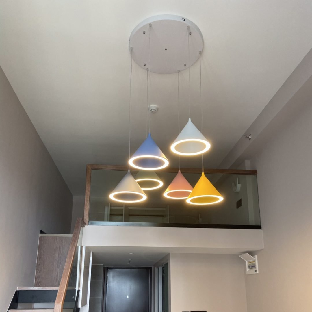 Nordic Aluminum Cone Shape Pendant Light