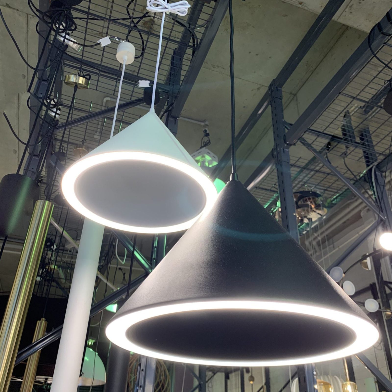 Nordic Aluminum Cone Shape Pendant Light