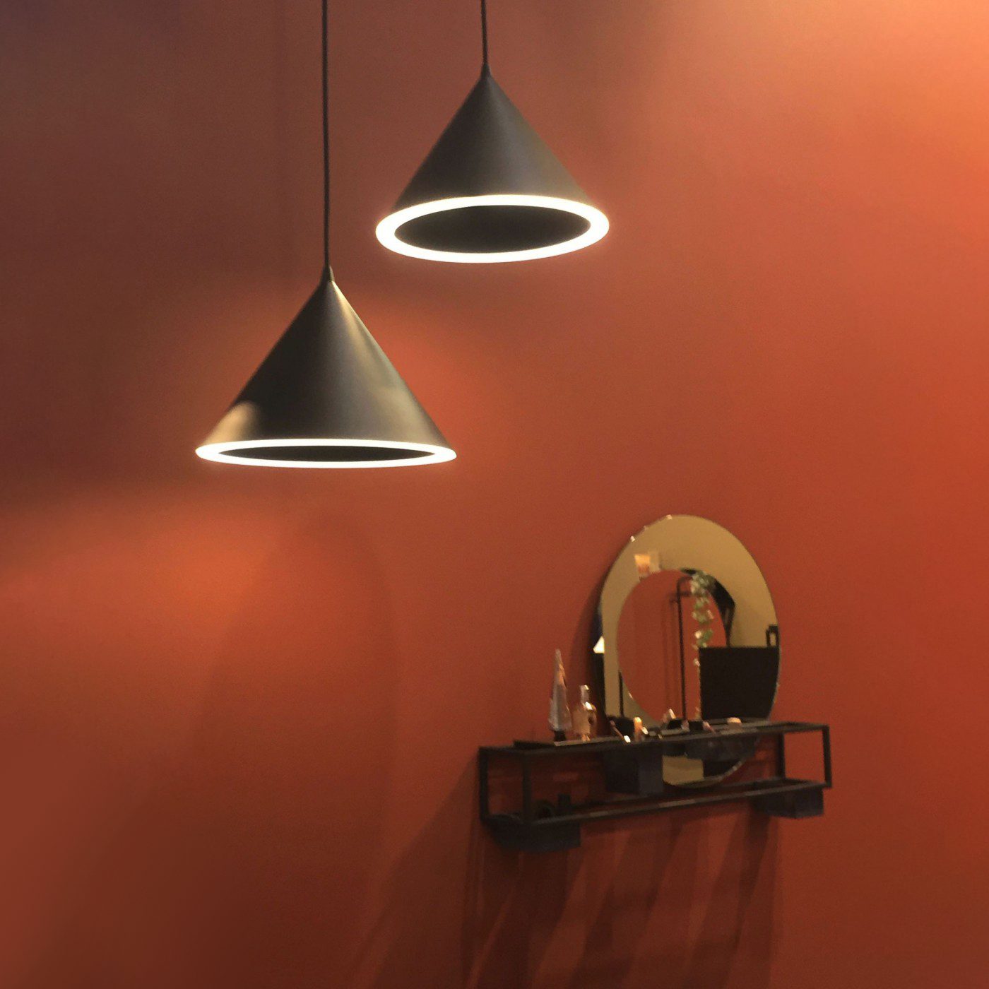 Nordic Aluminum Cone Shape Pendant Light