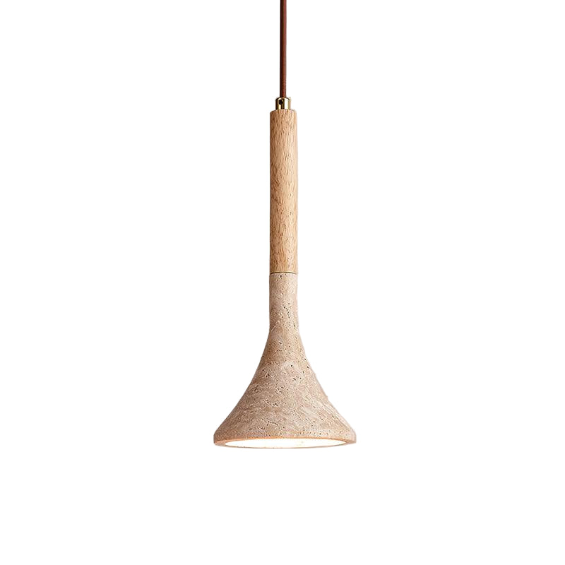 Aplomb Japandi Travertine Pendant Lamp