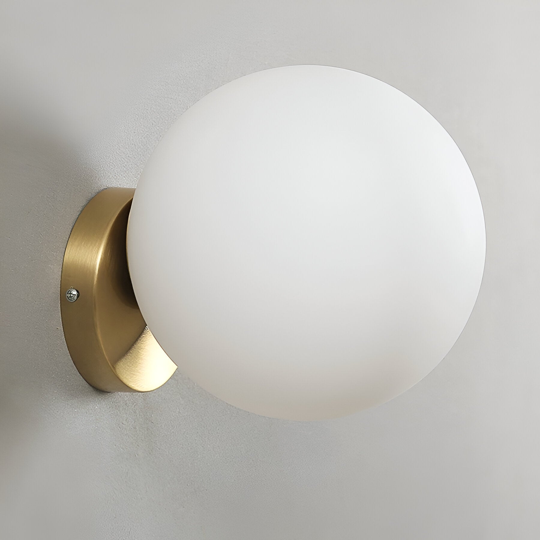 Arianne Nordic Glass Shade Wall Light