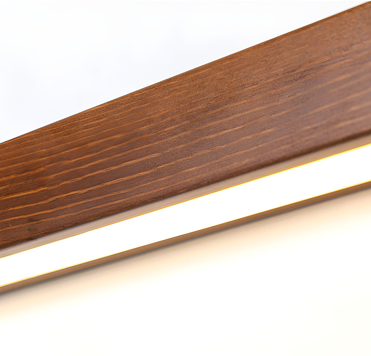 Arlo Nordic Linear Wood Wall Light