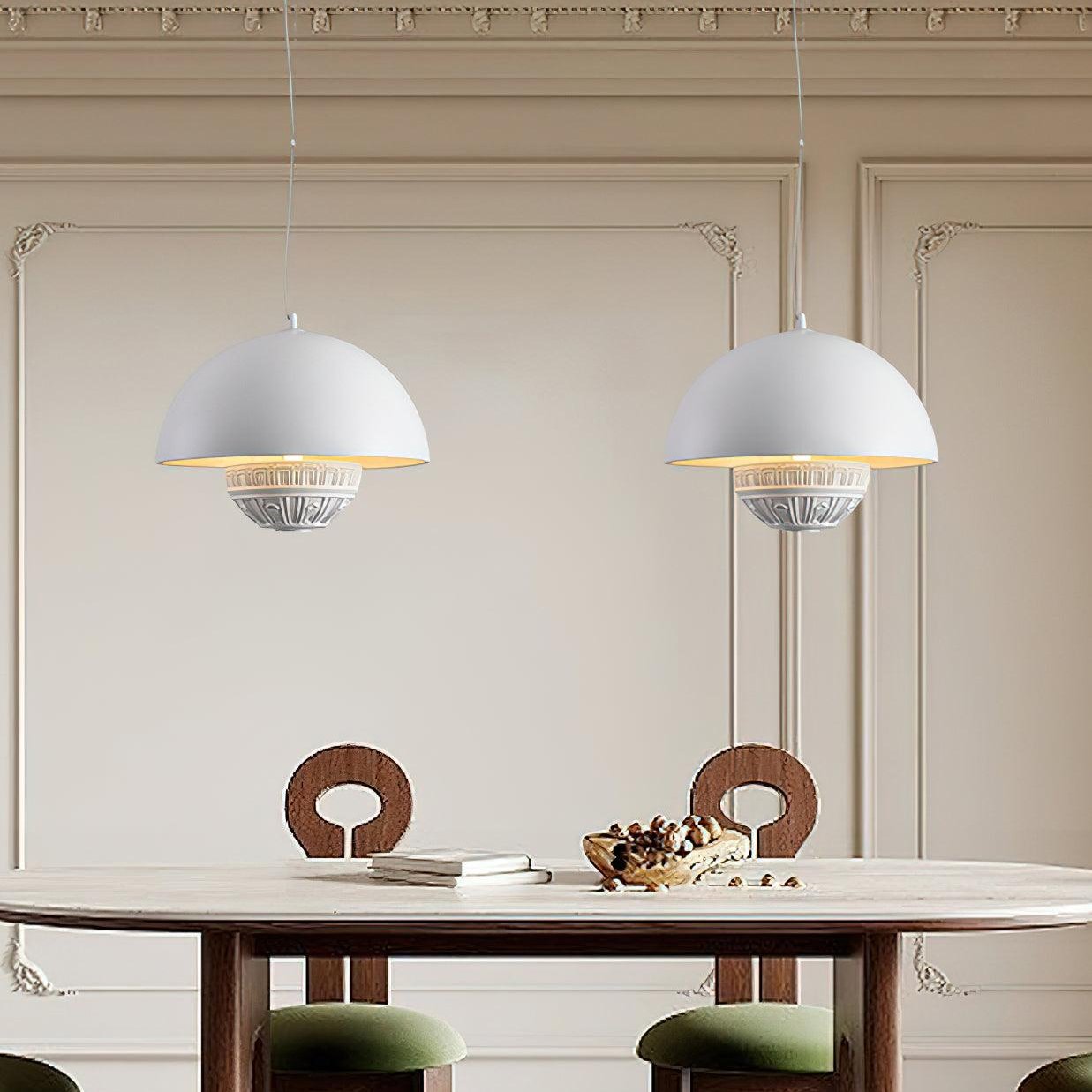 Modern Minimalist Art Flying Saucer Pendant Light