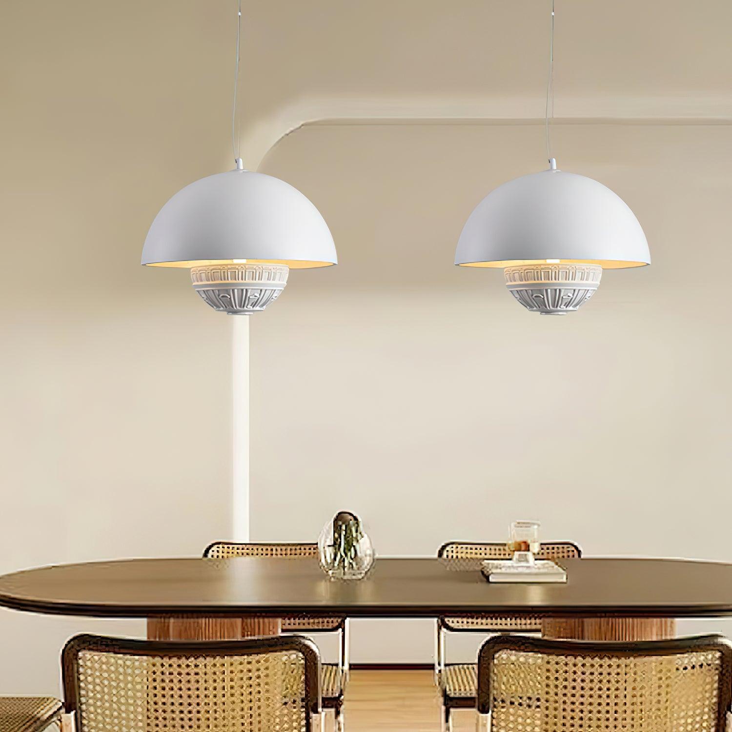 Modern Minimalist Art Flying Saucer Pendant Light