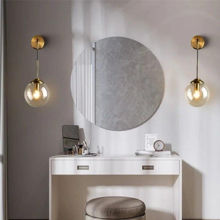 Eclipse Glass Hanging Wall Light