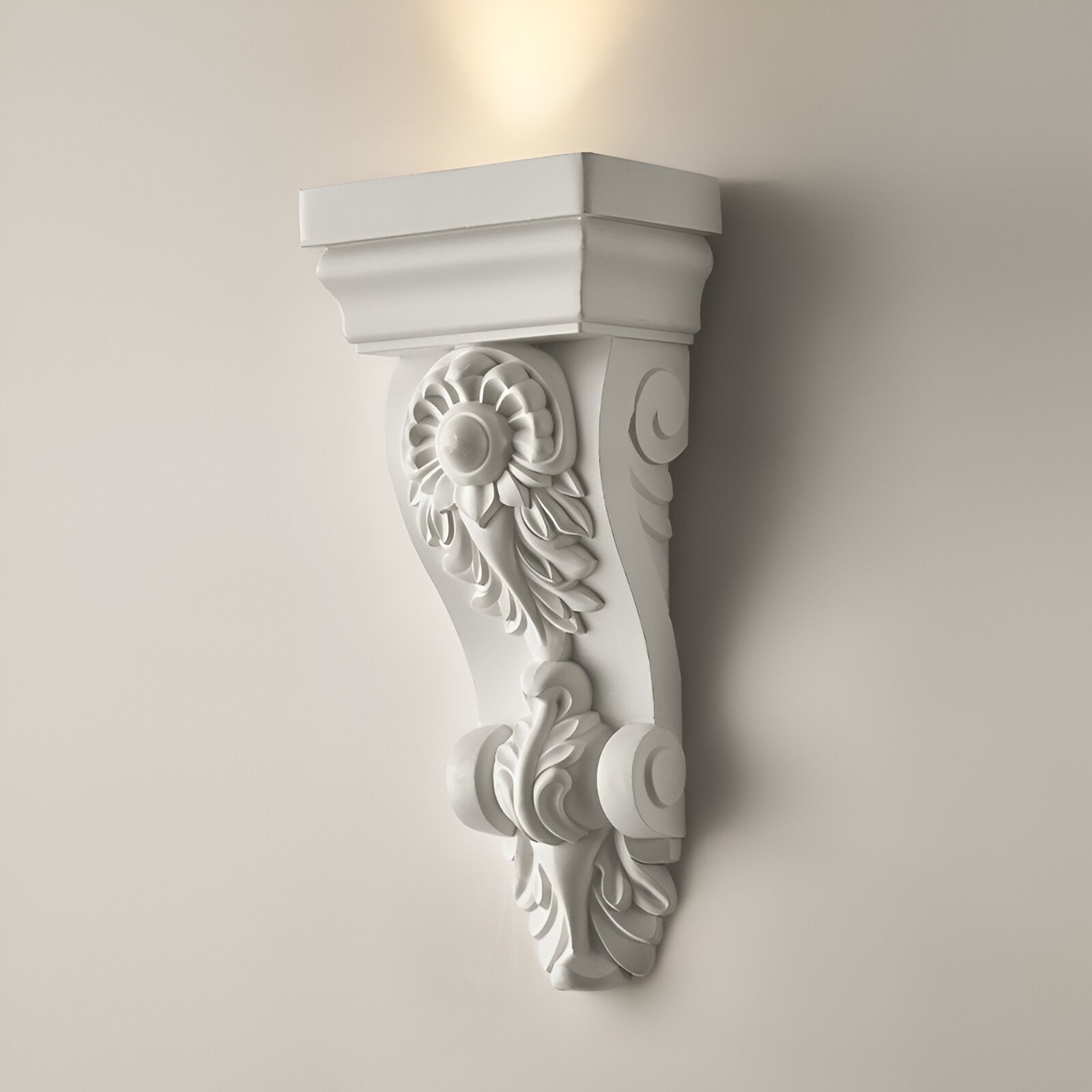 Leonardo Sculptural Plaster Retro Minimalist Wall Lamp