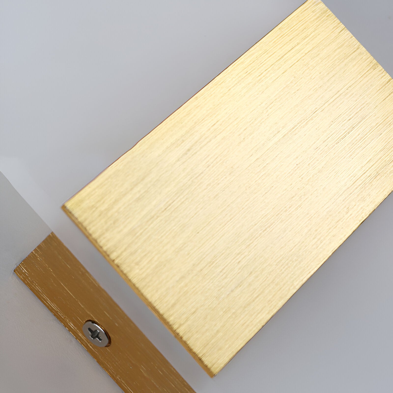 Minimalist Acrylic Aluminum Rectangle LED Wall Light