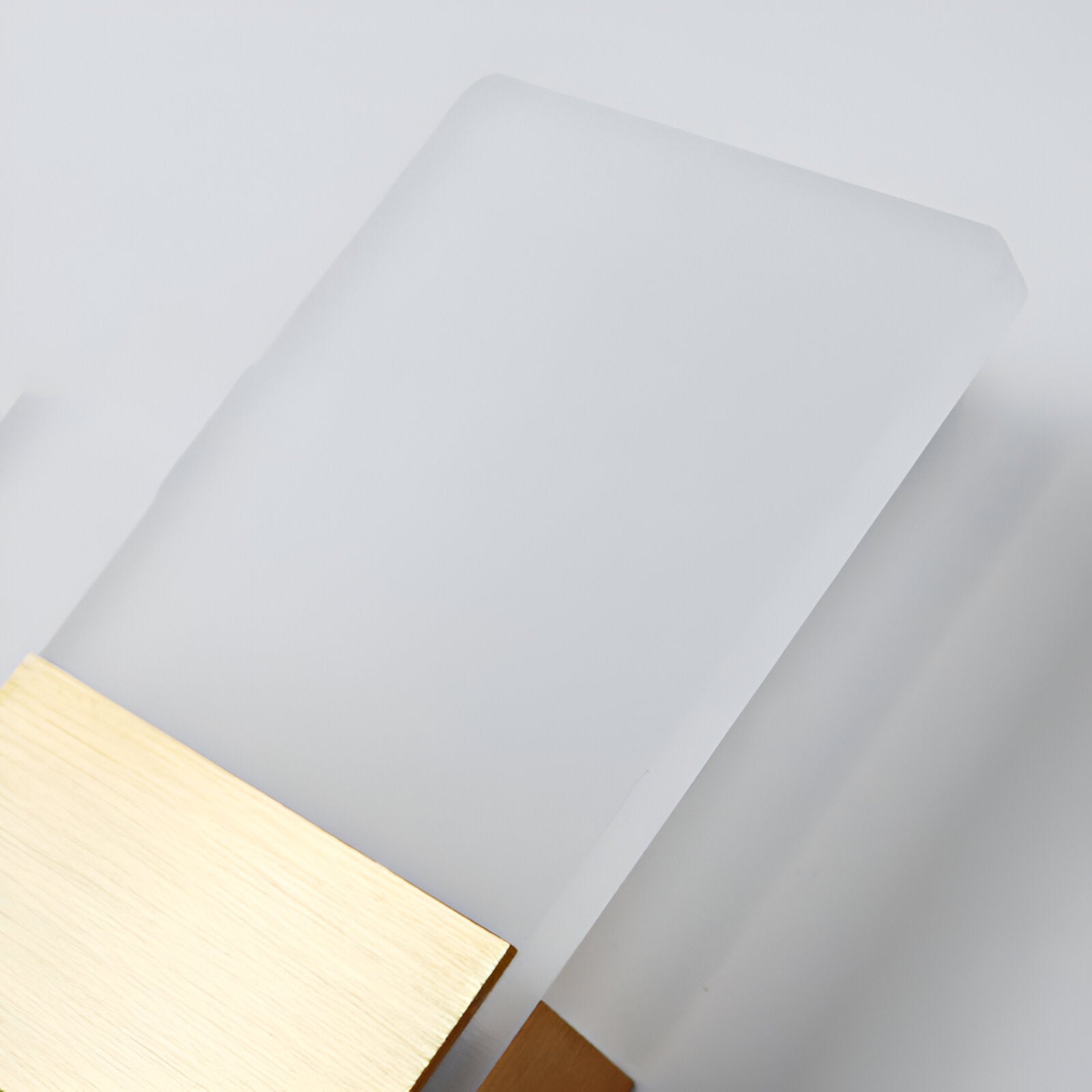 Minimalist Acrylic Aluminum Rectangle LED Wall Light