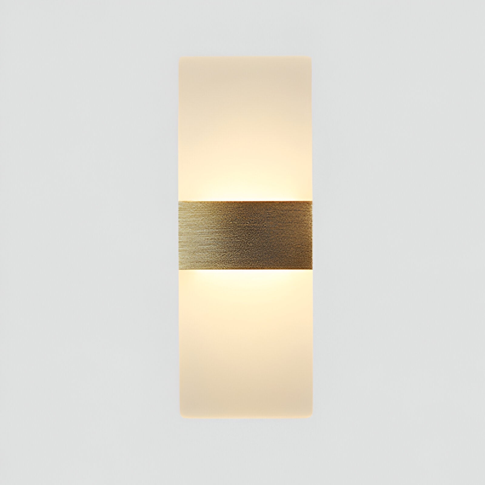Minimalist Acrylic Aluminum Rectangle LED Wall Light