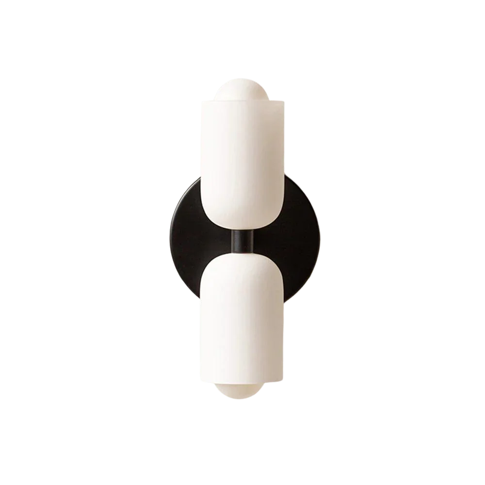 Elegance Cream Acrylic Metal Base Minimalist Wall Light