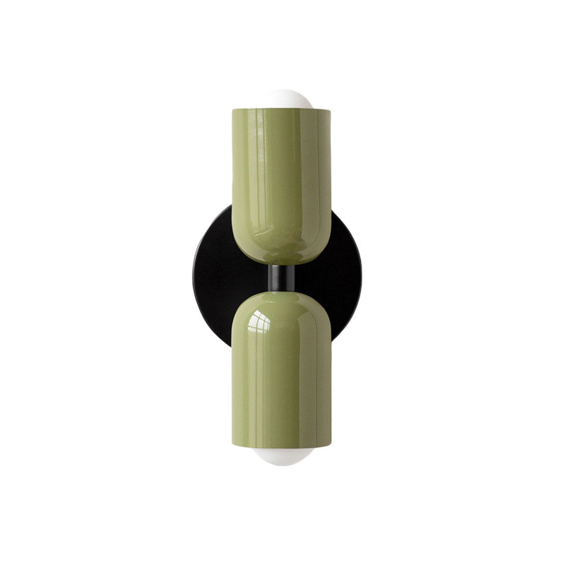 Nordic Colorful Double Head Iron Wall Light