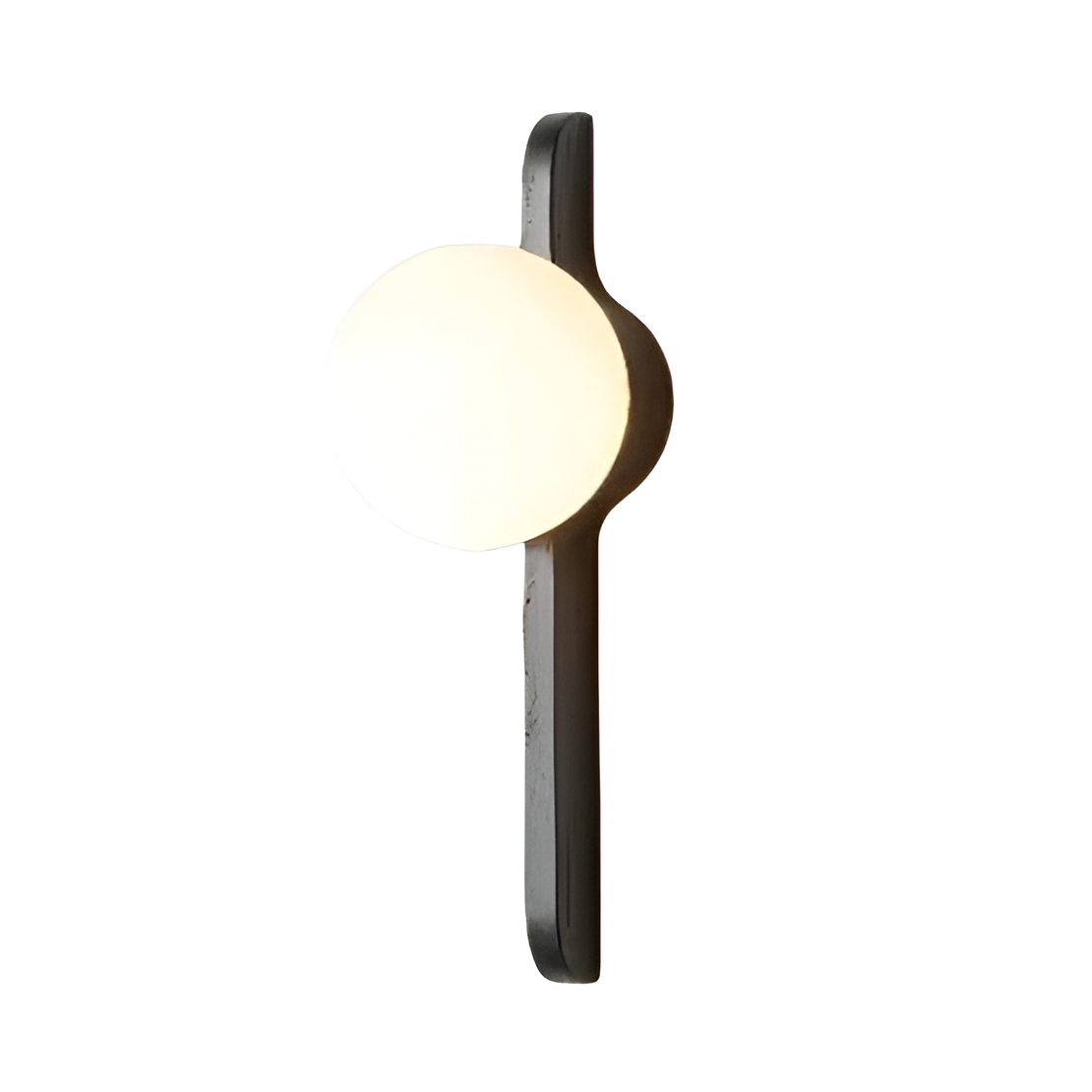 Thais Wood Nordic Glass Wall Light