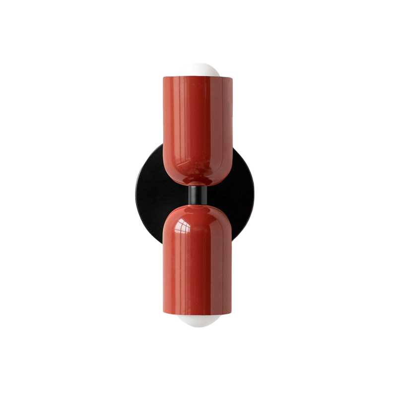 Nordic Colorful Double Head Iron Wall Light