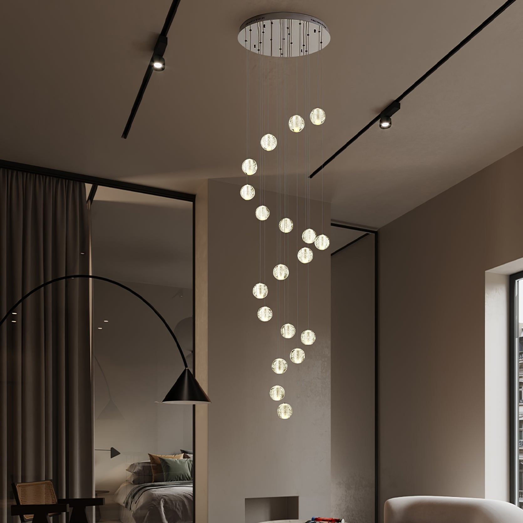Nordic Crystal Pendant Light