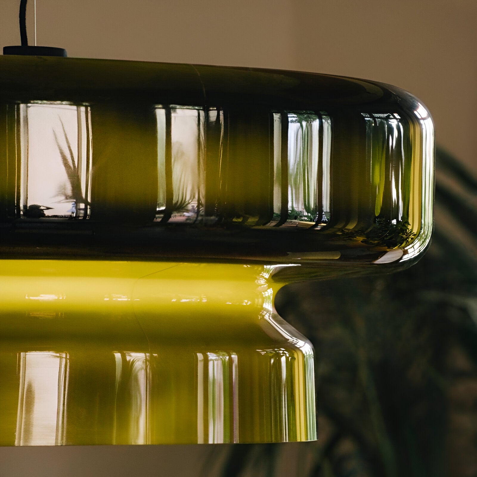 Bohemian Style Colored Glass Vicenta Pendant Light