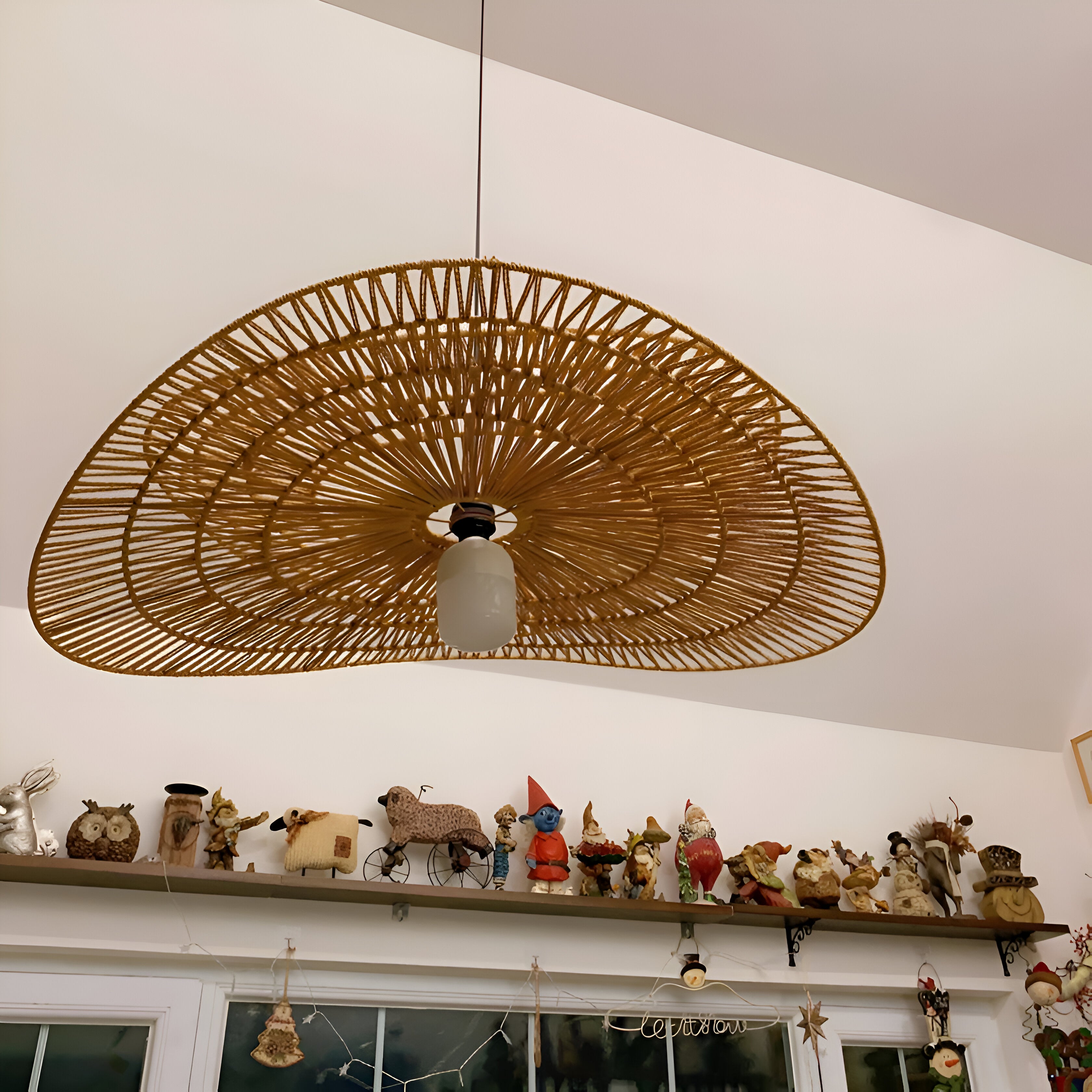Boho Style Hemp Rope Ulima Pendant Light