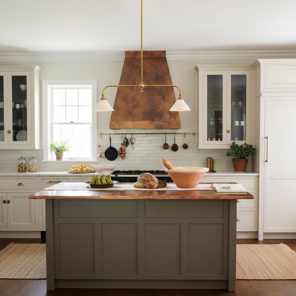 Alaric Linear Brass Modern Pendant Light