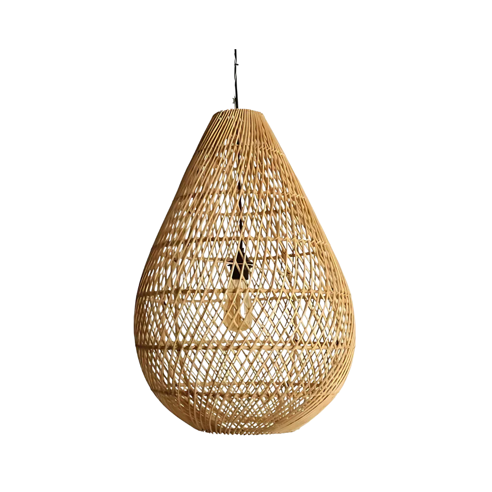 The Bohemian Thread Rattan Pendant Light
