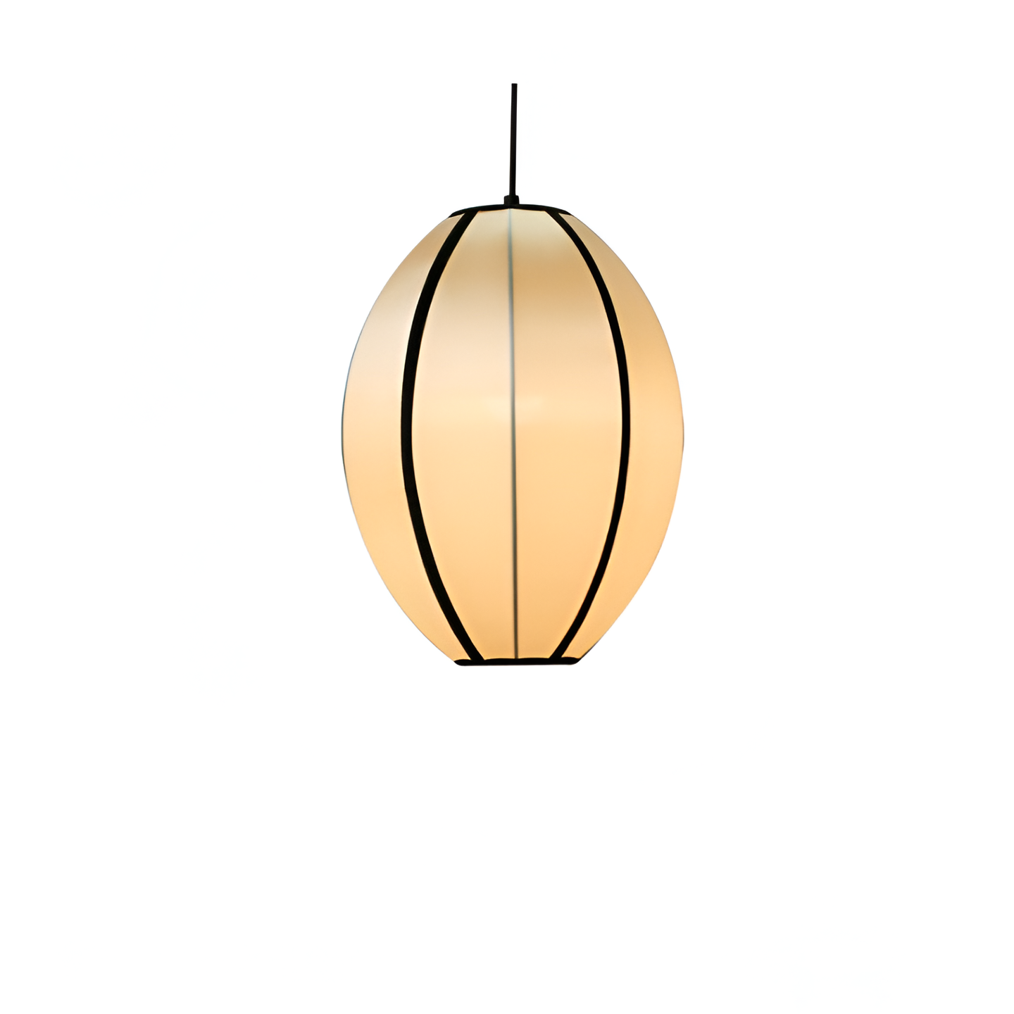 Japandi Silk Veil Pendant Light