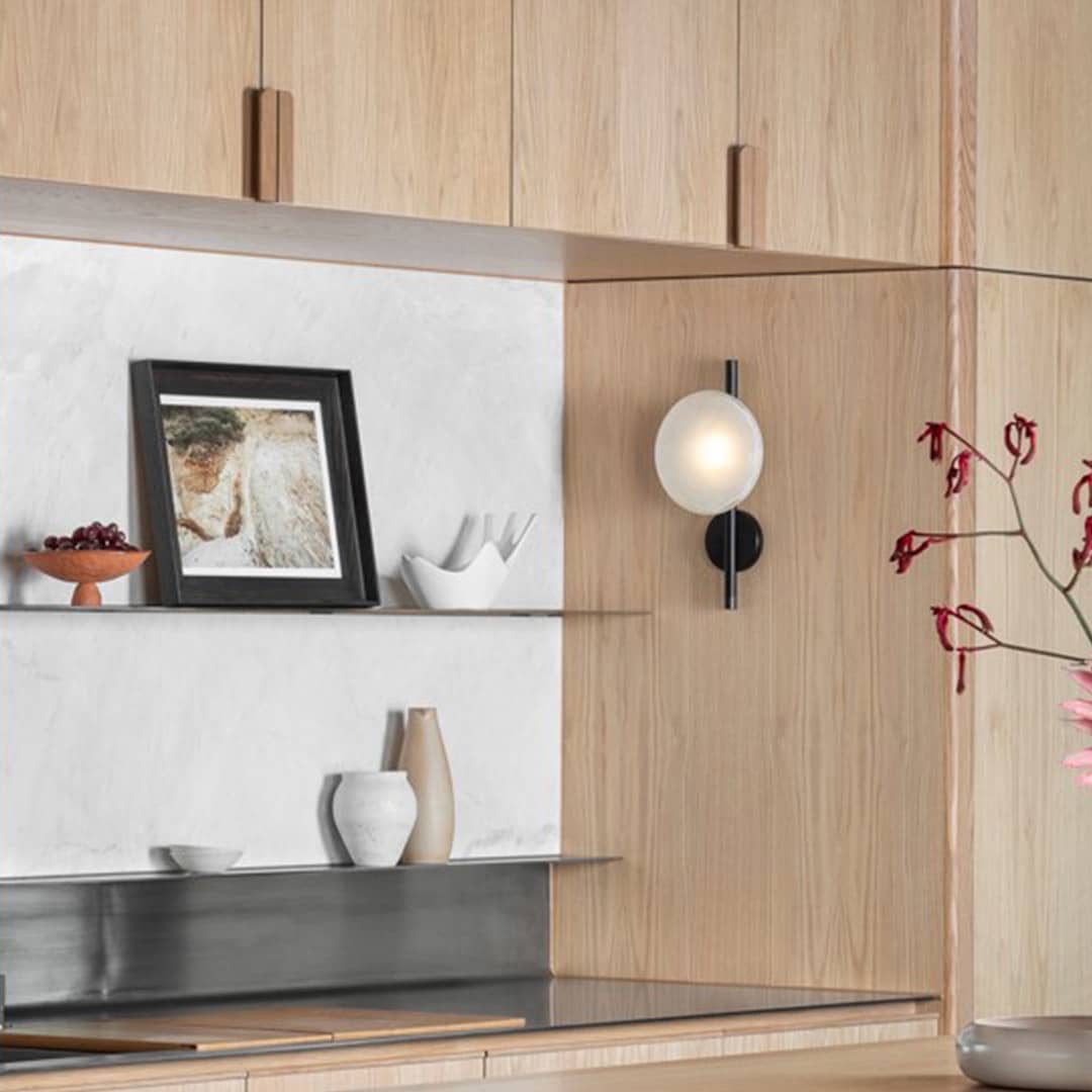 Nordic Round Design Ceto Glass Wall Light