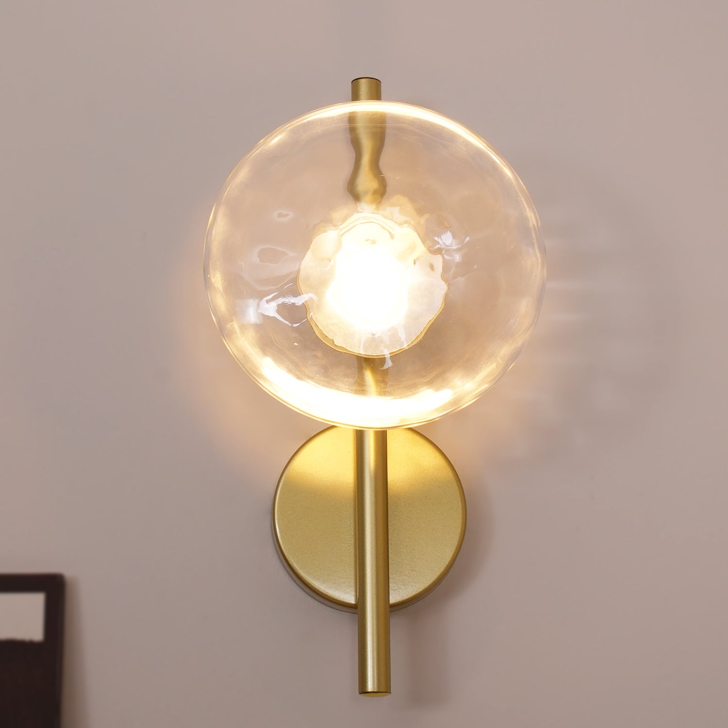 Nordic Round Design Ceto Glass Wall Light