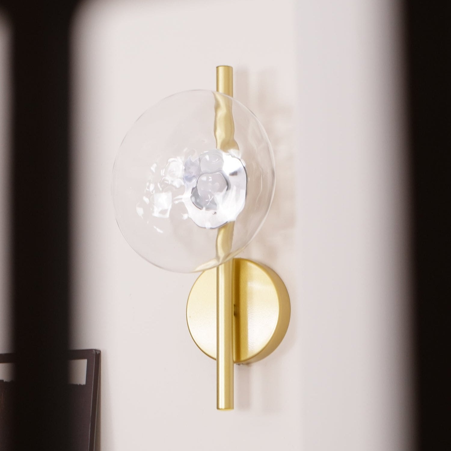 Nordic Round Design Ceto Glass Wall Light