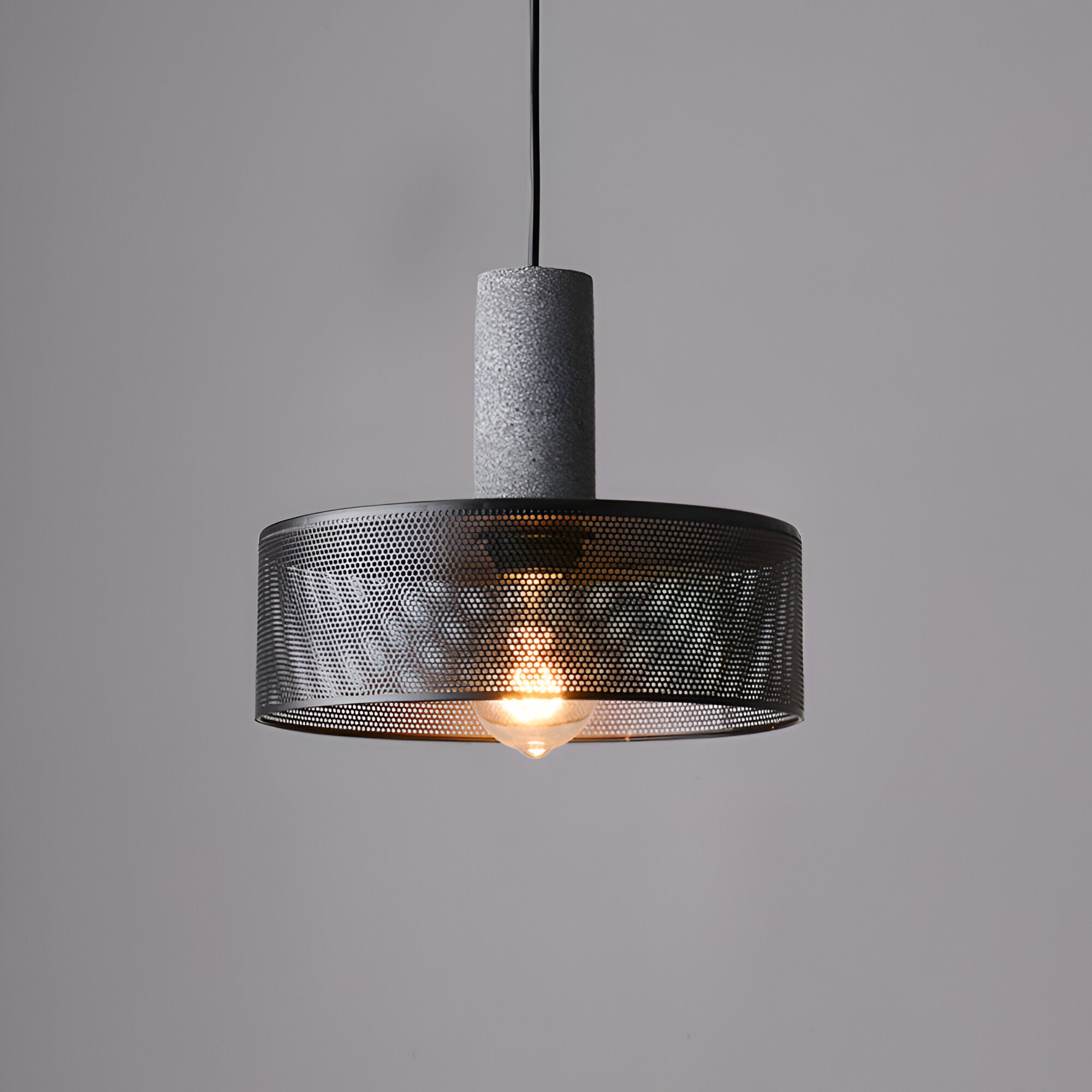 Concrete Nordic Industrial Cement Pendant Light