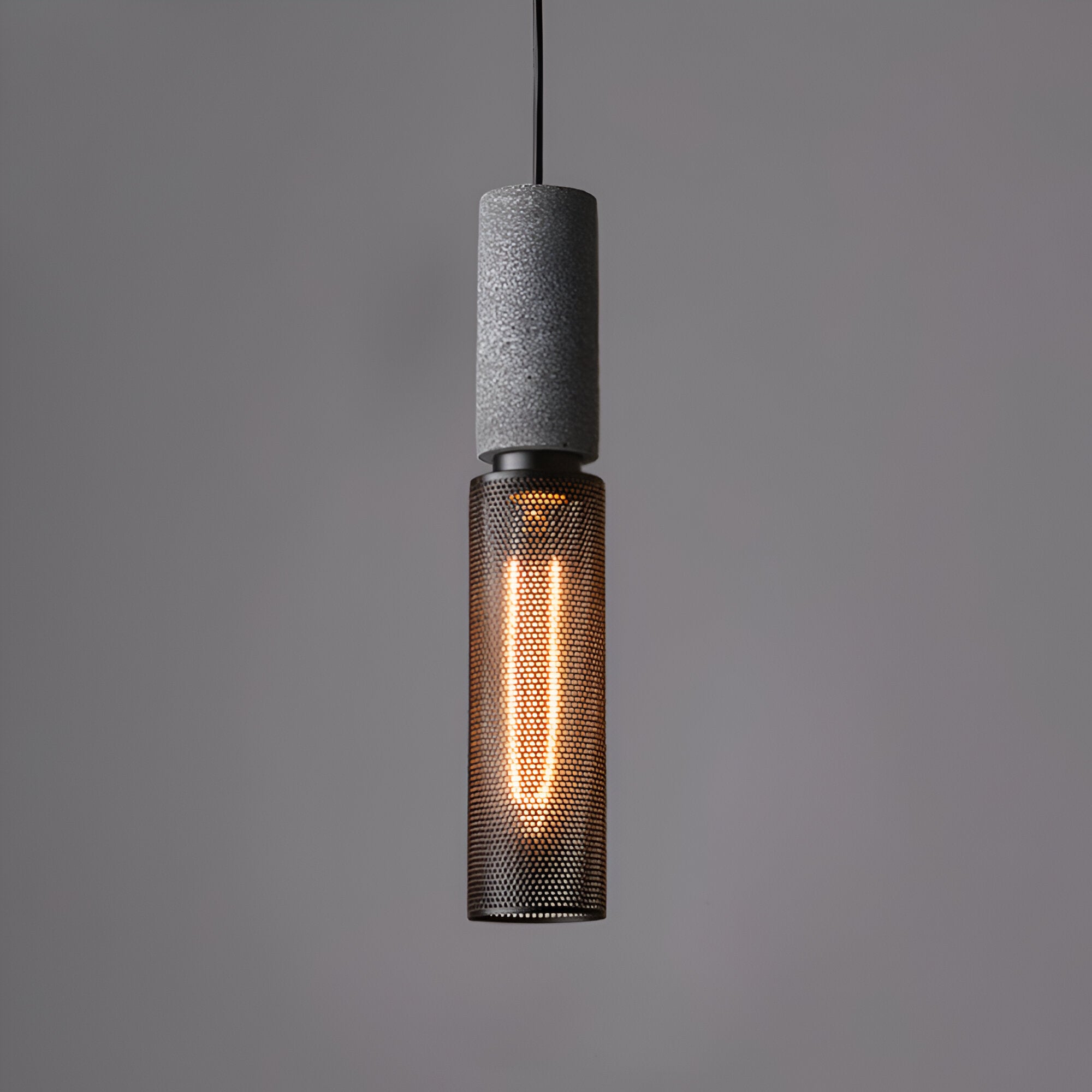 Concrete Nordic Industrial Cement Pendant Light