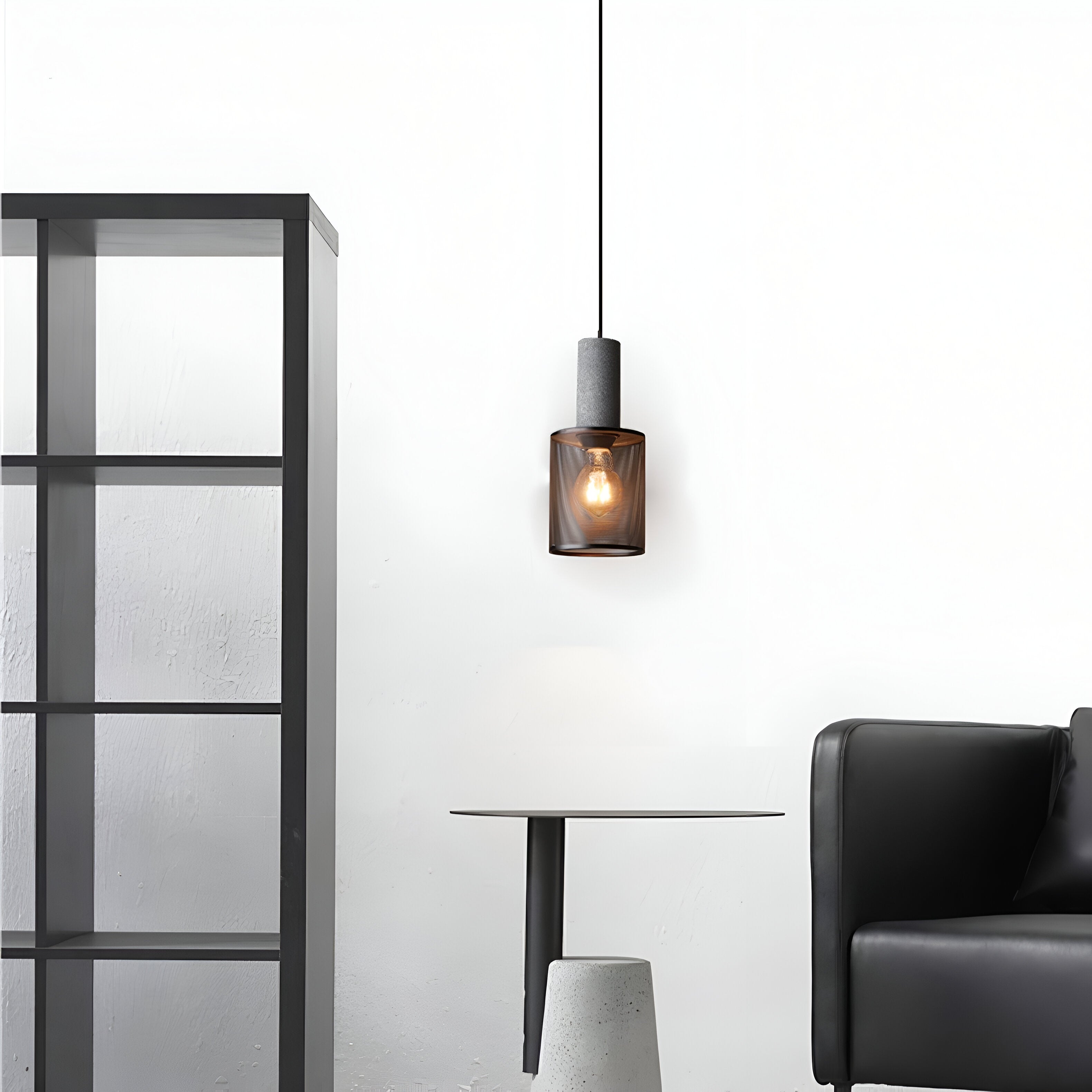 Concrete Nordic Industrial Cement Pendant Light