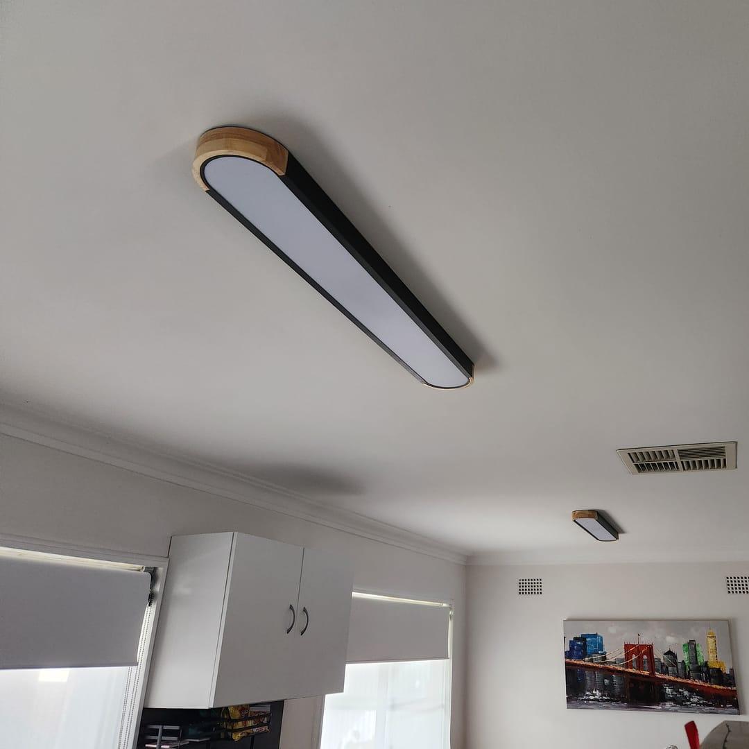Elara Haus Japandi Modern Acrylic Ceiling Light