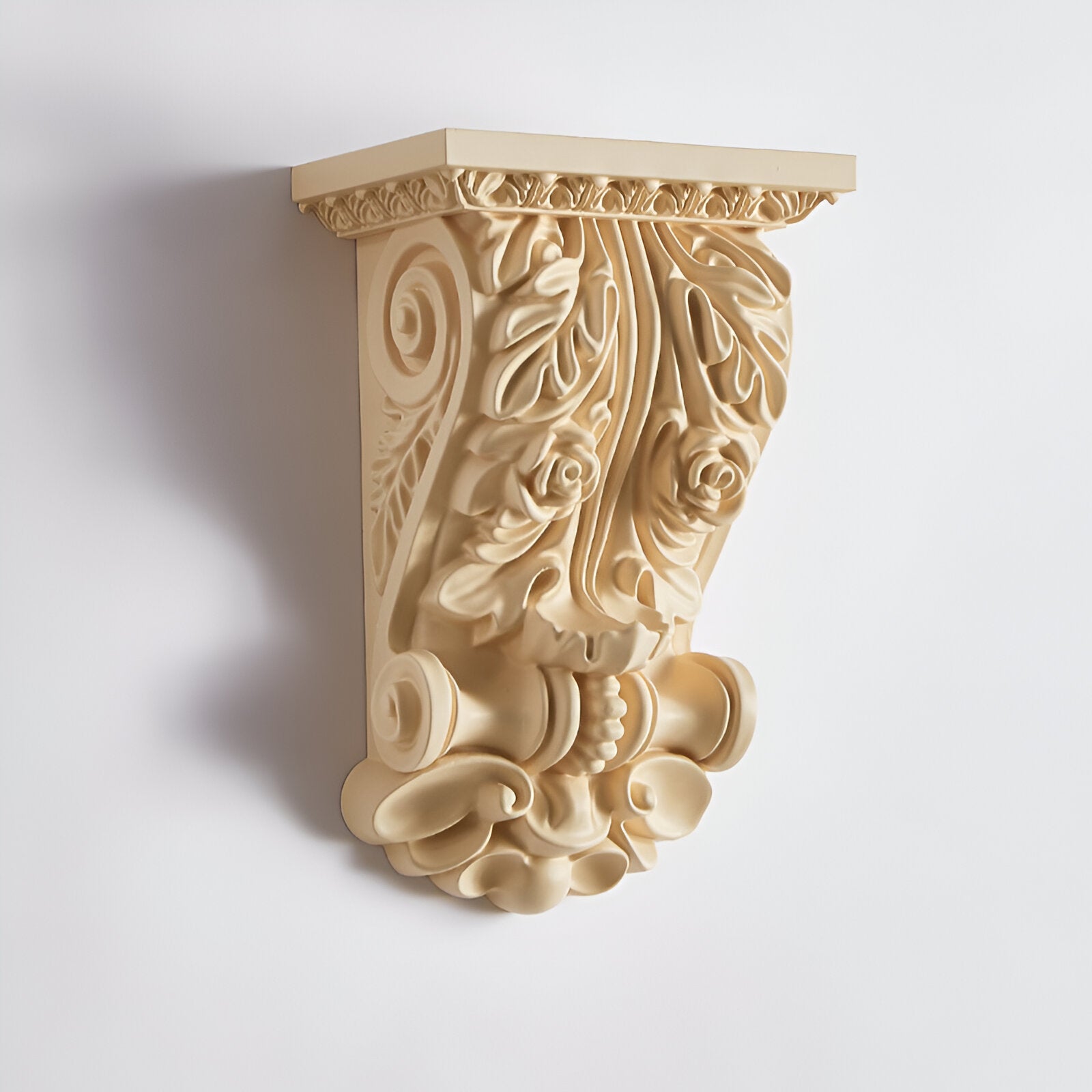 Leonardo Sculptural Plaster Retro Minimalist Wall Lamp