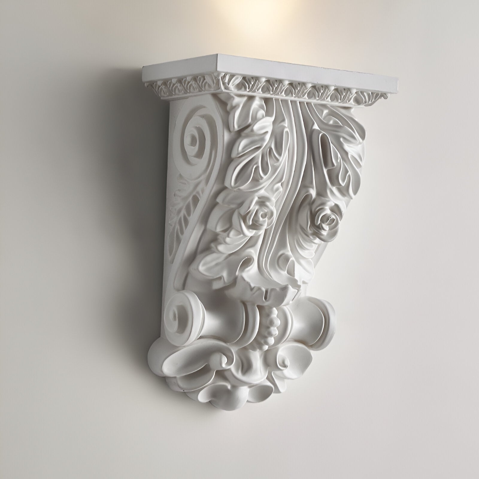 Leonardo Sculptural Plaster Retro Minimalist Wall Lamp