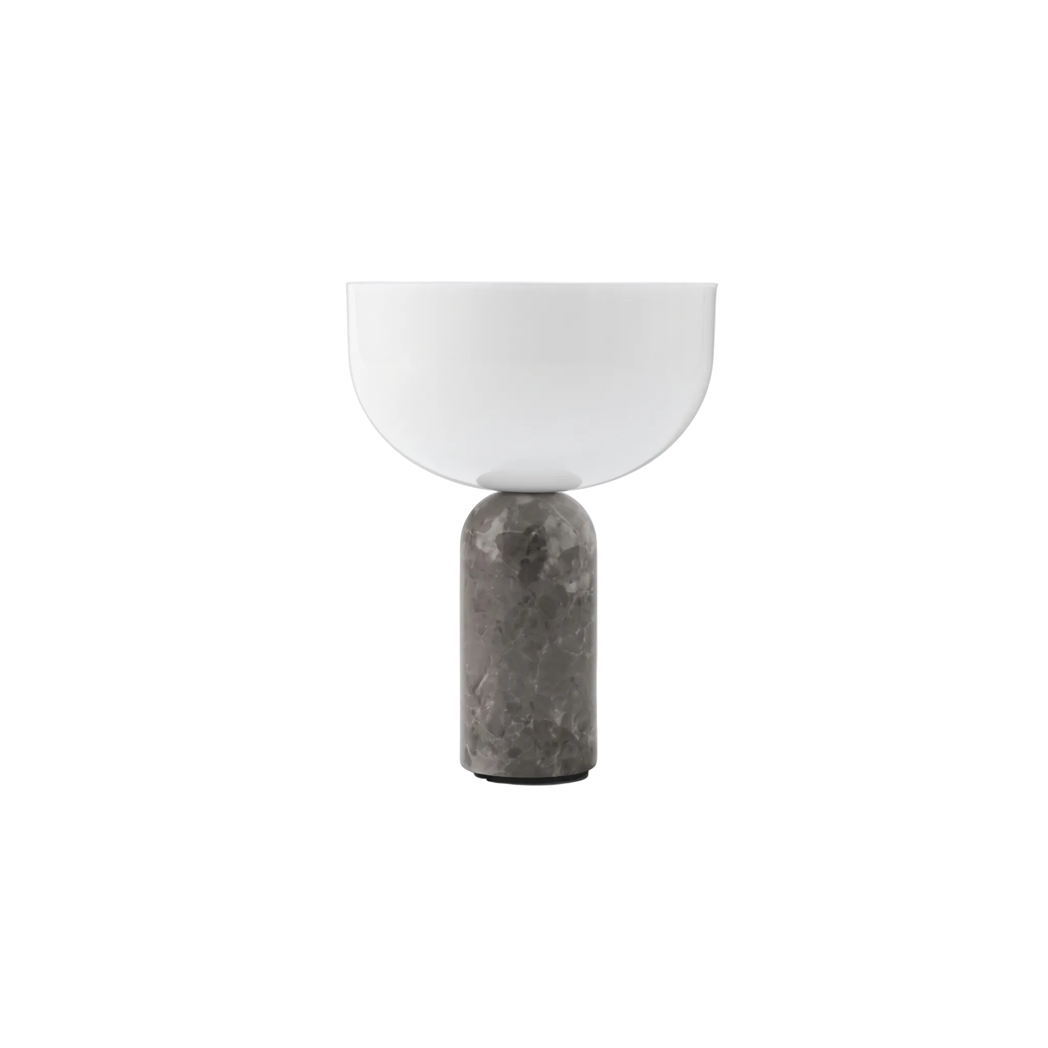 Aria Marble Dome Cordless Modern Marble Table Lamp