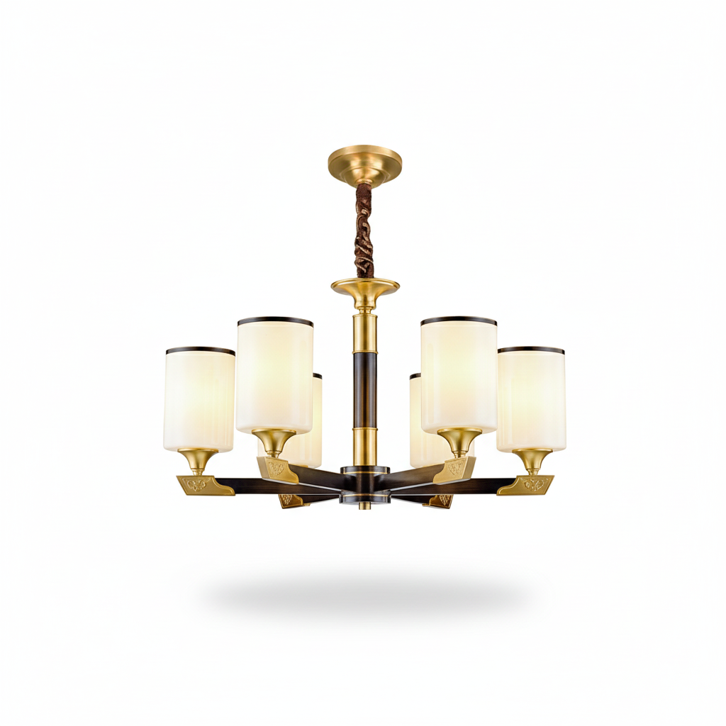 Aurelia Modern Glass Chandelier