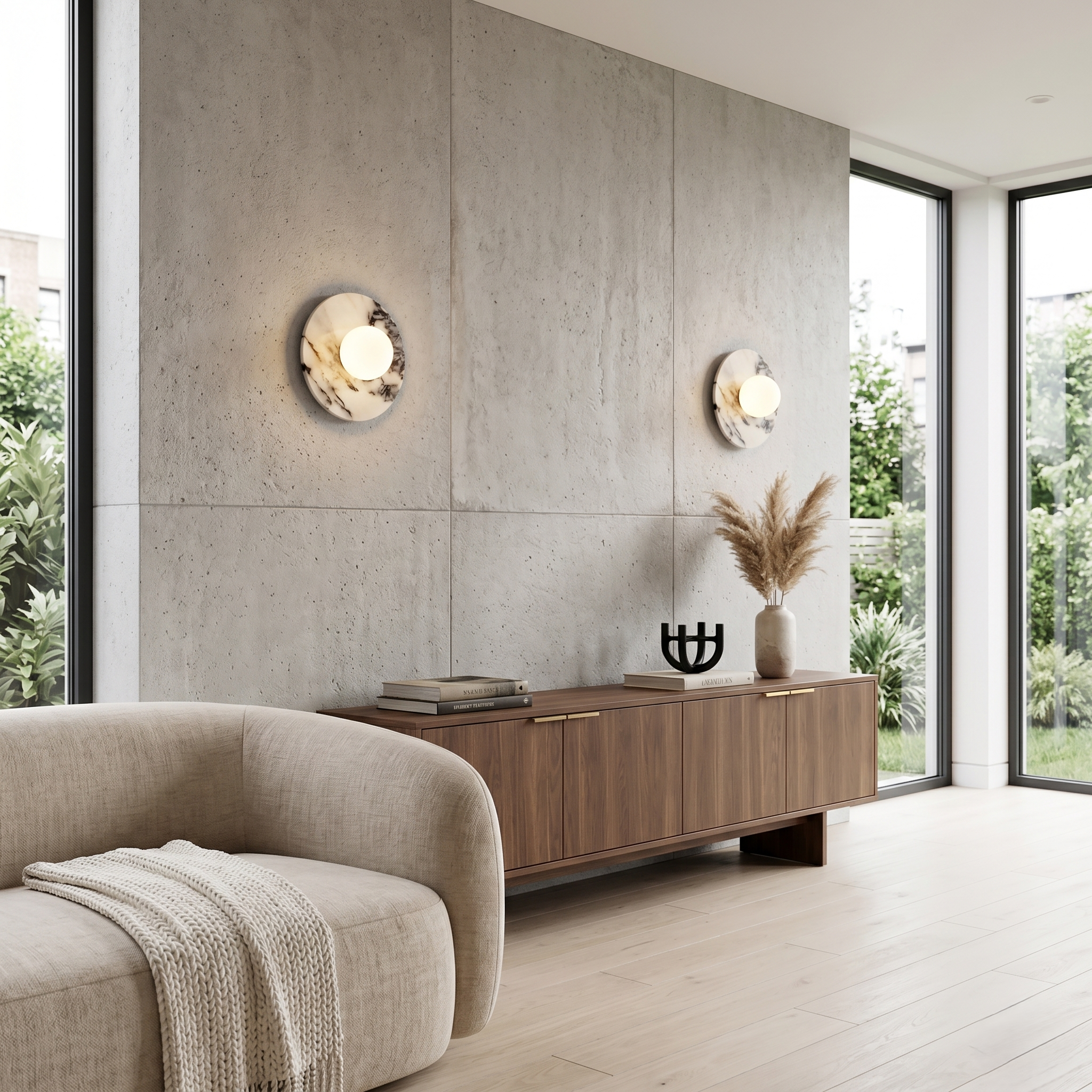 Callix Nordic Marble Wall Light