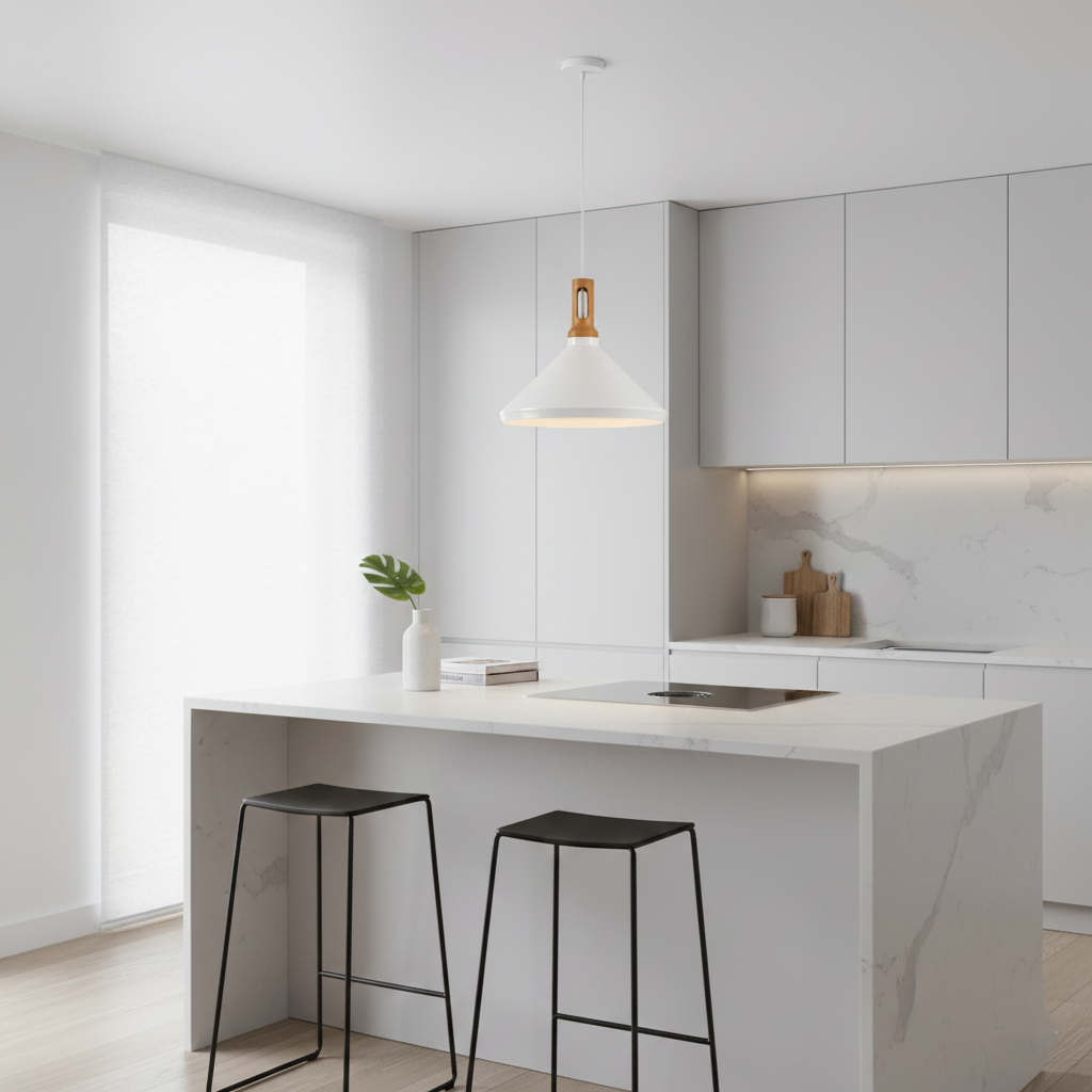 Anitra Nordic Cone Metal Pendant Light