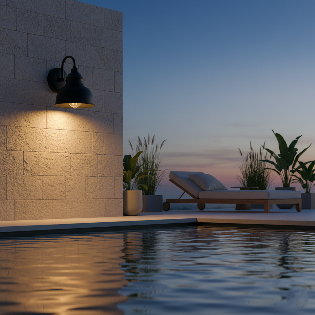 Vintage Retro Metal Wall IP65 Waterproof Outdoor Light